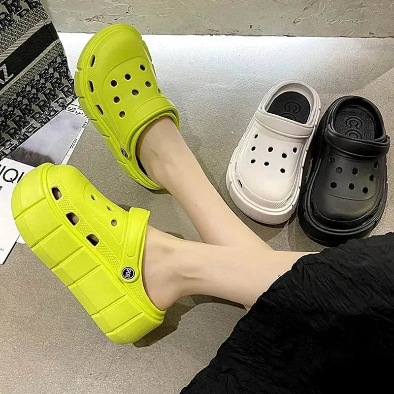 Summer Style Thick Bottom Clogs Sandals