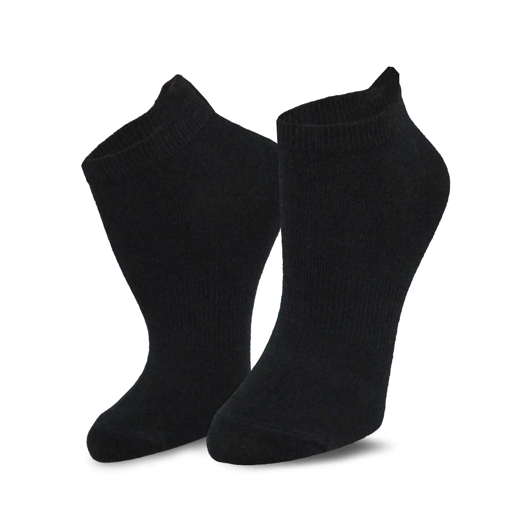 TeeHee Socks Women's Sports Acrylic No Show Argyle Stripe 6-Pack (11104)