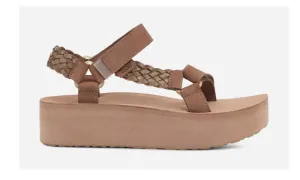 Teva Womens Flatform Universal Interweave Caribou