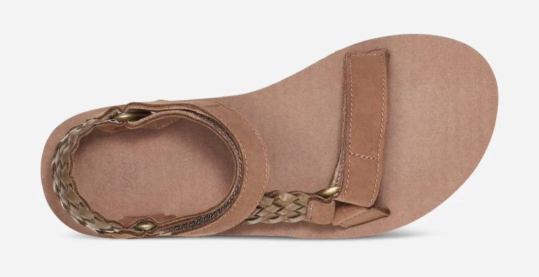 Teva Womens Flatform Universal Interweave Caribou