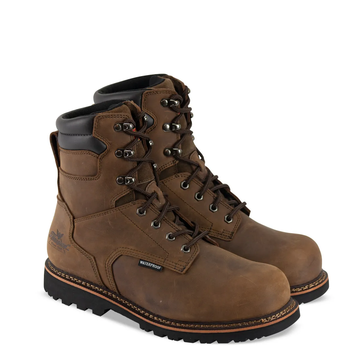 Thorogood 804-3237 Men's V-Series 8" Waterproof Composite Safety Toe Work Boot