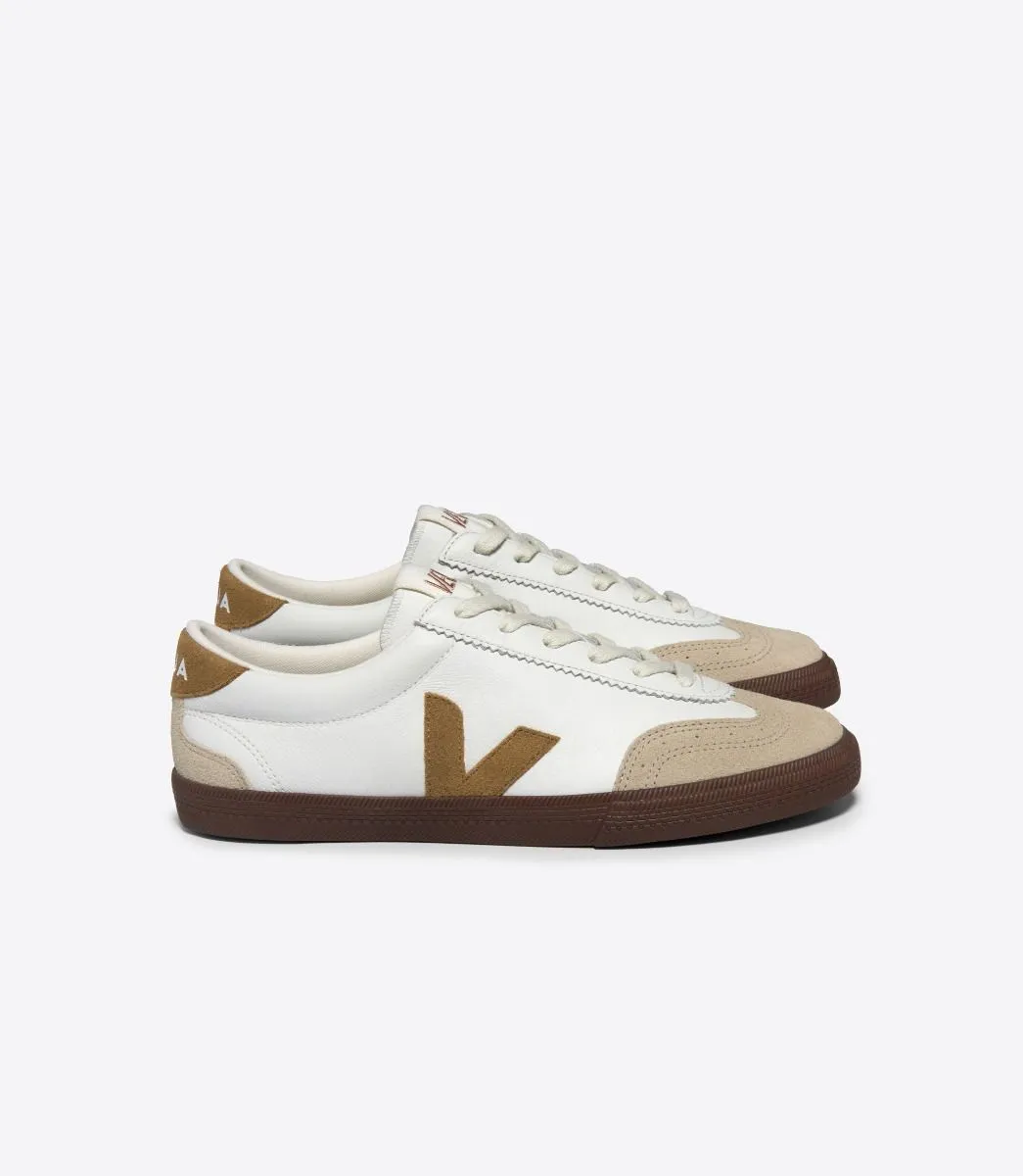 Veja Volley Leather White Tent Bark