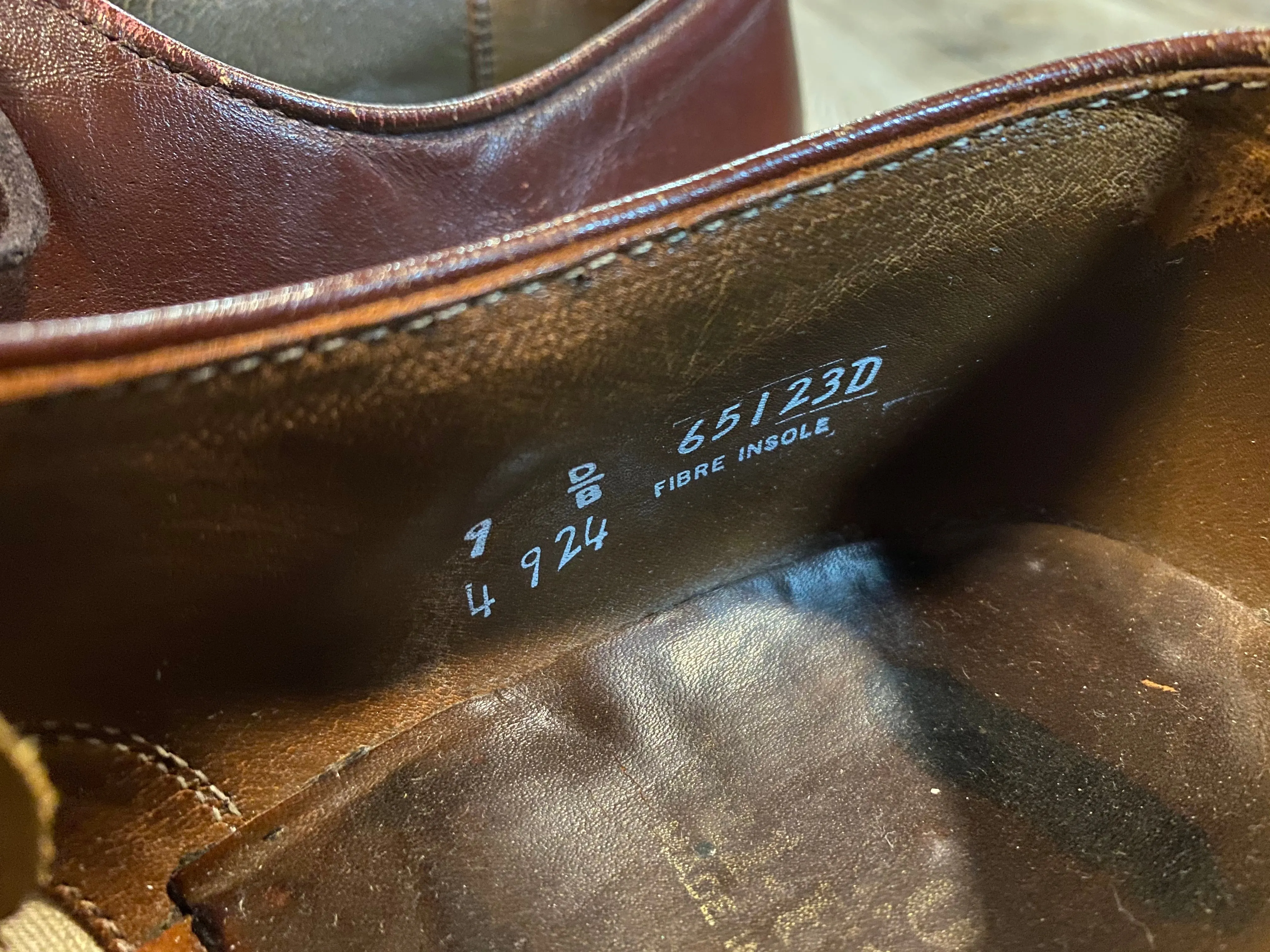 Walkover Vel-flex Oxford Shoes 9M 42 (USA)