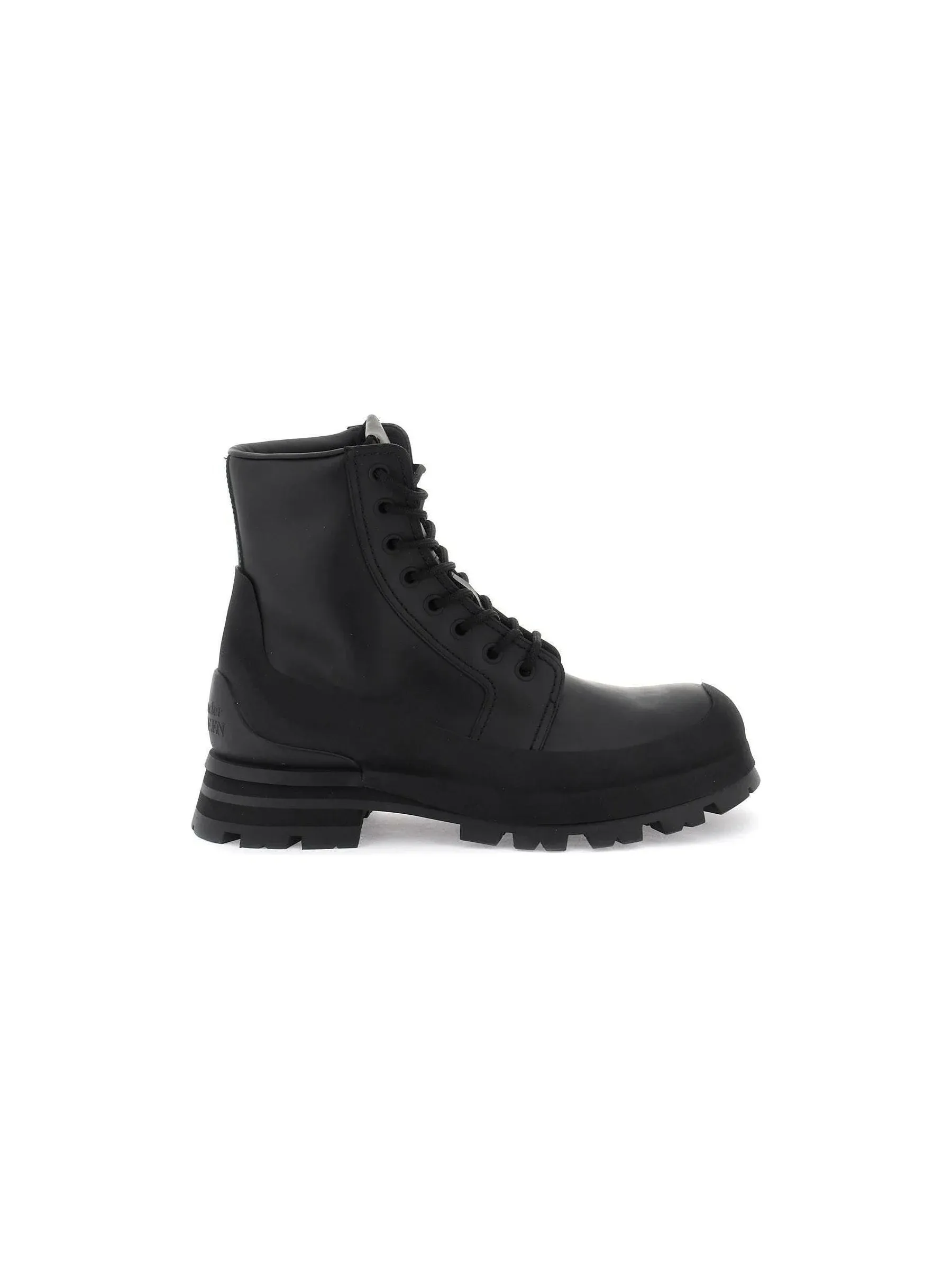 Wander Leather Combat Boots