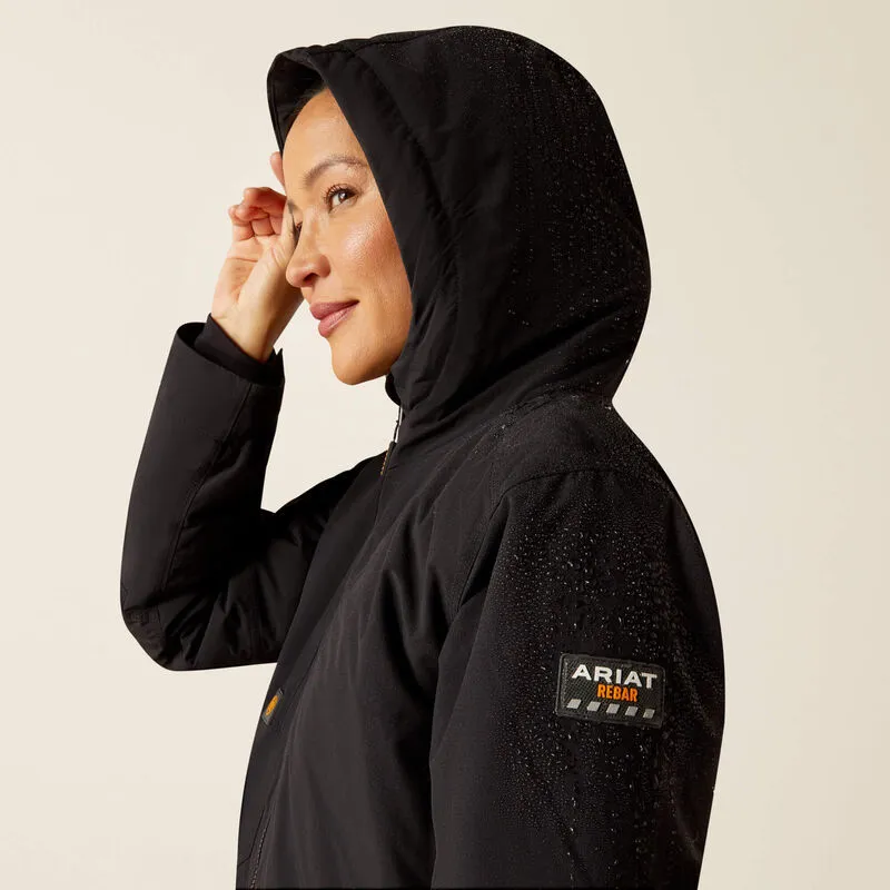 Women's Rebar Cordura Ripstop Insulated Jacket - Black